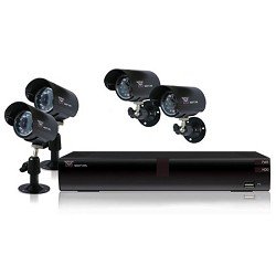Night Owl 4 Channel H.264 DVR Kit with 4 Cameras and 500GB HardDrive