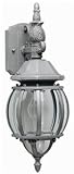 1030 - Justice Design - Small Cyma W/ Waves Sconce