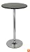 Winsome Wood Black and Chrome Pub Table