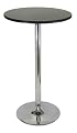 Winsome Wood Black and Chrome Pub Table
