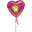 Tweety "I'm Burning For Your Love" 18 inch Mylar Balloon