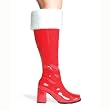 3 Inch Women's Sexy GoGo Boot With Fur Knee High Boot With Chunky Heel