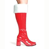 3 Inch Women's Sexy GoGo Boot With Fur Knee High Boot With Chunky Heel