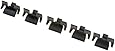 Dorman 49272 Power Window Switch Clip, Pack of 5