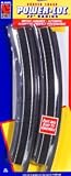 Life-Like HO Power-Loc Steel 22 Inch Radius Curved Track (4 pieces) - 21318