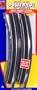 22in Radius Curve Power Loc (4) HO Black Roadbed