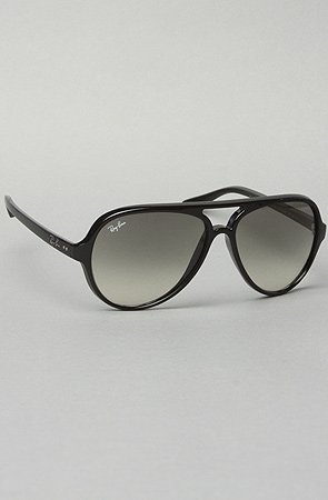 Ray Ban The Cats 5000 Sunglasses in Black and Gradient Gray,Sunglasses for Women