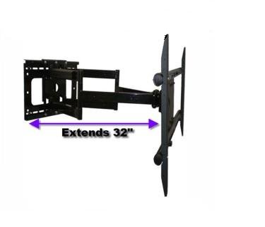 HEAVY DUTY Articulating Tilt/Swivel Wall Mount for Samsung UN55B8500 LED TV