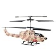 Helizone Combat Fighter 3.5 Channel Gyro Missile Shooting RC Helicopter