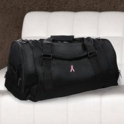 Cathy's Concepts Breast Cancer Deluxe Sports Duffle Bag