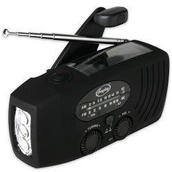 Freeplay Energy Companion Self-Sufficient Radio, Flashlight and Cellphone Charger (Black)