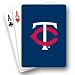 MLB Minnesota Twins Playing Cards