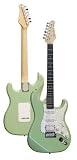 Fretlight FG-421 Standard Electric Guitar, Seafoam Green