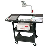 Pegasus Sit-down Mobile Overhead Projector Cart/table