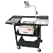 Pegasus Sit-down Mobile Overhead Projector Cart/table