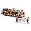 Horch 853 �Feldpolizei� + spanisch. Reiter Busch 41313 H0 / 1:87