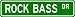 ROCK BASS Street Sign ~ Fishing ~ Great Fish Sign for your Lodge, Gameroom, Basement, Garage, Barn