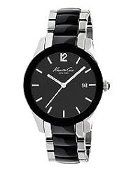 Kenneth Cole New York Womens KC4762 Classic Round Analog Case Ceramic Bezel Watch