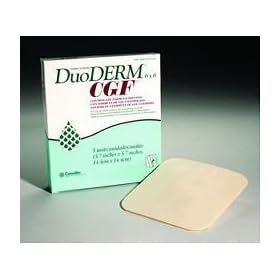  DuoDerm CGF Hydroactive Dressings (4 inch x 4 inch sterile - 5/box)