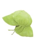 UPF 50+ Sun Protection Flap Hat by Iplay - Green - 6-12 Mths