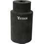 Titan Axle Nut Socket - 38mm, 1/2in. Drive, 6 Point, Model# 15338