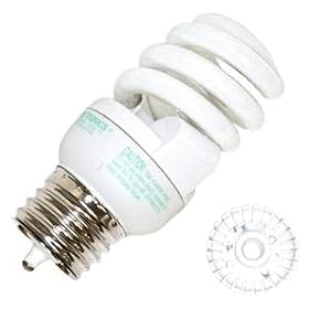 Litetronics 57680 - NL-10450 10W T2 50 Twist Medium Screw Base Compact Fluorescent Light Bulb