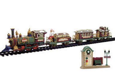 New Bright Small Holiday Express Train