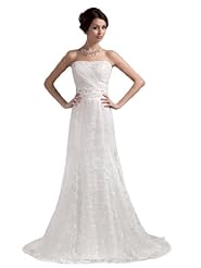 Lace Fit-and-Flare Mermaid Wedding Dress 