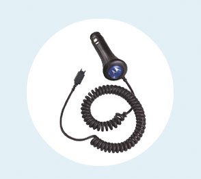Motorola Car Charger for A630, T720, T730, V300, V330, V400, V600, V60, V710 [Motorola Retail Packaging]