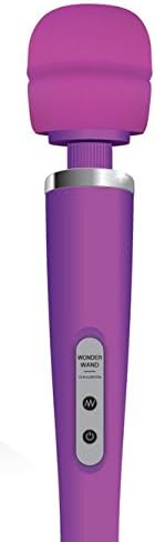 New USB Rechargeable Premium Wellness Full Body Wand Massager + Includes a JO Relaxing Lavendar Aromatherapy Massage Glide 1 Oz