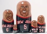 Nested Sports Doll...New Jersey Nets..