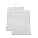 Augbunny 100% Cotton Canvas Clothespin Bag 2-Pack (White)