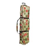 Burton Wheelie Locker 156 Padded Snowboard Travel Bag, Stripe Circles
