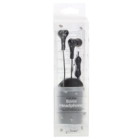 Bone - HP09012-BK - H1S - �couteurs avec micro + contr�le du son - Noir