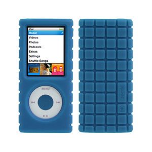 Speck Pixelskin For iPod Nano Chromatic 4G - Blue Speck NN4-PXL-BLU