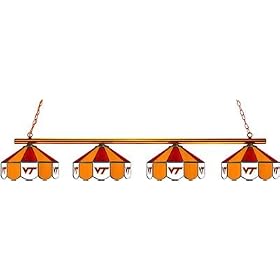 NCAA Virginia Tech Hokies 4-Light Game Table Lamp