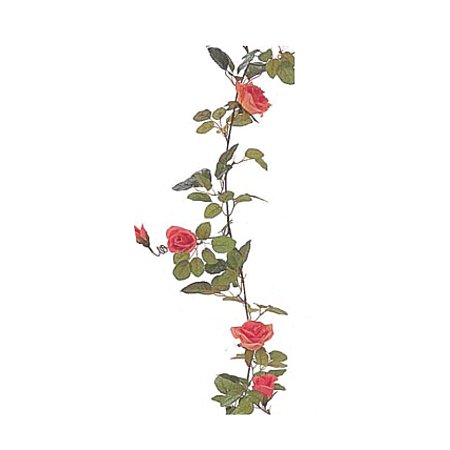 【人工植物】ローズピンク ガーランド