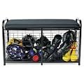 Sports Storage Bench (Black) (37