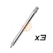 3 Pack For HTC Cingular 8125 Pocket PC PDA Stylus Pen