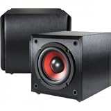 Dual 6.5 Side-Firing 200-Watt Powered Subwoofer