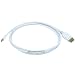 Monoprice 6ft 32AWG Mini DisplayPort to DisplayPort Cable - White
