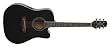 Takamine ES31C Jasmine Cutaway Acoustic Electric Guitar (Black)