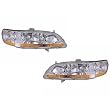 Honda Accord Coupe/Sedan Headlights OE Style Replacement Headlamps Driver/Pas...