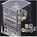 Chessex Dice: Polyhedral 7-Die Borealis Dice Set - Clear w/black