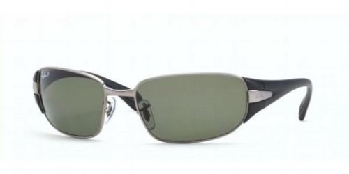 Ray Ban RB 3275 Matte Silver Polarized (rb3275-0059a) 58