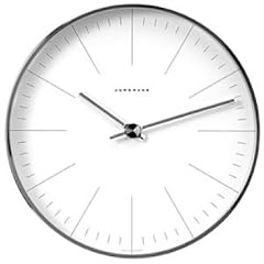 Max Bill by Junghans Funk-Wanduhr 374/7000.00