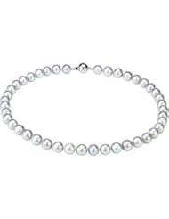 Sterling Silver Freshwater Cultured Pearl 18 by US Gems