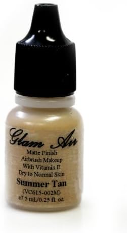 Glam Air Airbrush M1 Fair Ivory Matte Foundation Water-based Makeup (Ideal for Normal to Oily Skin)