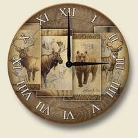 Artworks Home Accents~North American Collection~Wildlife Nature Wall Clock
