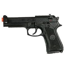 Spring Loaded Full Metal Gear Pistol Airsoft Gun.